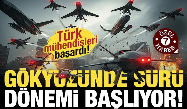 T&uuml;rk m&uuml;hendisleri başardı! G&ouml;ky&uuml;z&uuml;nde s&uuml;r&uuml; zekası d&ouml;nemi başlıyor!