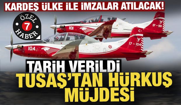 TUSAŞ&rsquo;tan H&Uuml;RKUŞ m&uuml;jdesi! Bu yılın ilk &ccedil;eyreğinde Azerbaycan ile imzalar atılacak