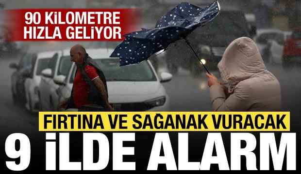 Yeni haftada harita sarıya d&ouml;n&uuml;yor! Meteoroloji 9 il i&ccedil;in uyarı yaptı: Kuvvetli yağacak