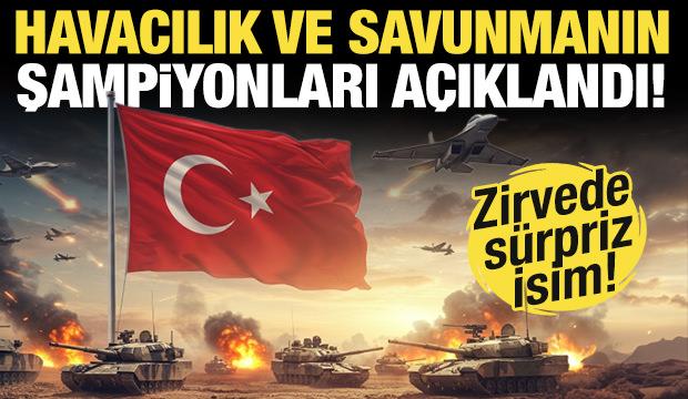 Zirvede s&uuml;rpriz isim! 2025 yılının Havacılık ve Savunma şampiyonları a&ccedil;ıklandı!