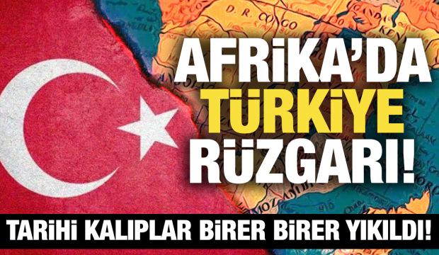 Afrika'da T&uuml;rkiye r&uuml;zgarı! Tarihi kalıplar yıkıldı