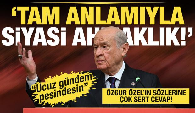 Bah&ccedil;eli: CHP Genel başkanının erken se&ccedil;im konuşması tam anlamı ile siyasi ahmaklıktır