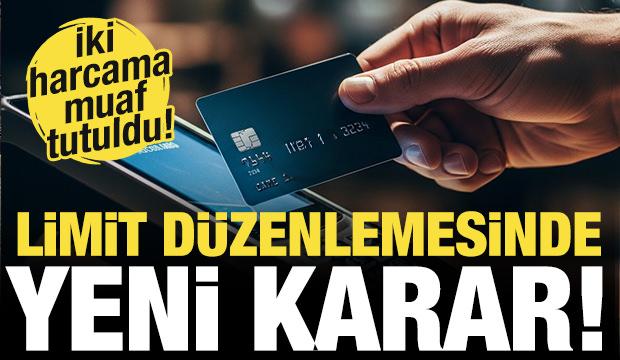BDDK'dan kredi kartı limit a&ccedil;ıklaması: Eğitim ve sağlık harcamaları etkilenmeyecek!