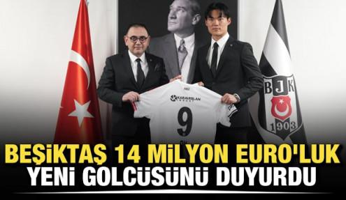 Beşiktaş 14 milyon Euro'luk yeni golc&uuml;s&uuml;n&uuml; duyurdu