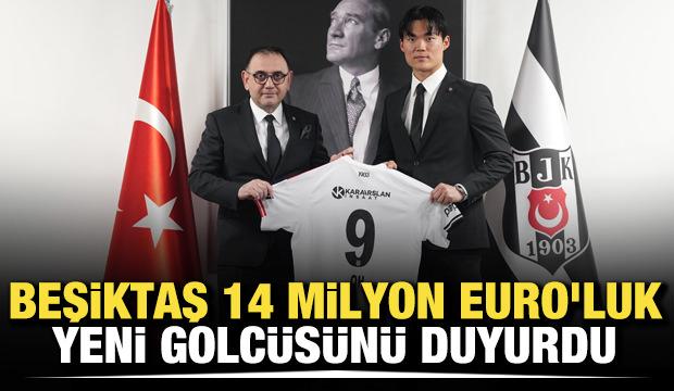 Beşiktaş 14 milyon Euro'luk yeni golc&uuml;s&uuml;n&uuml; duyurdu