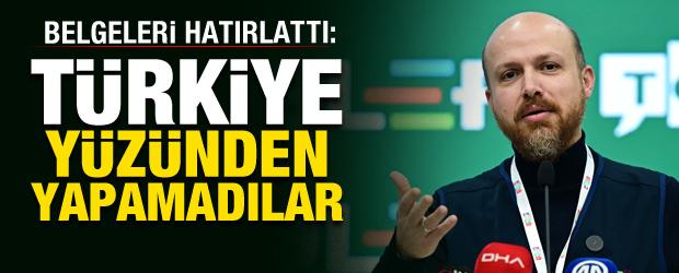 Bilal Erdoğan Epstein belgelerini hatırlattı: T&uuml;rkiye y&uuml;z&uuml;nden yapamadılar