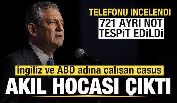 Casusluktan tutuklanan H&uuml;seyin G&uuml;n CHP'nin akıl hocası &ccedil;ıktı! 721 ayrı not tespit edildi