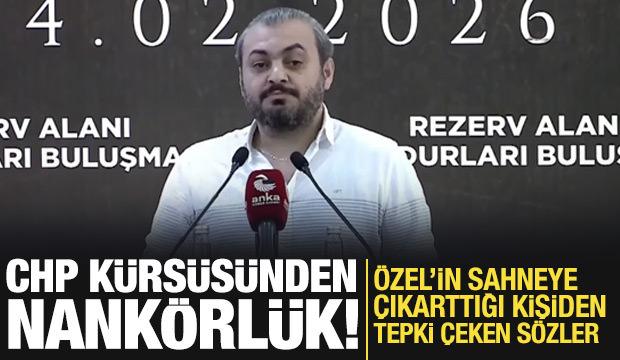 CHP k&uuml;rs&uuml;s&uuml;nden nank&ouml;rl&uuml;k! &Ouml;zel'in Hatay programında tepki &ccedil;eken s&ouml;zler