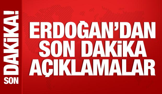 Cumhurbaşkanı Erdoğan, Kabine Toplantısı sonrası konuşuyor