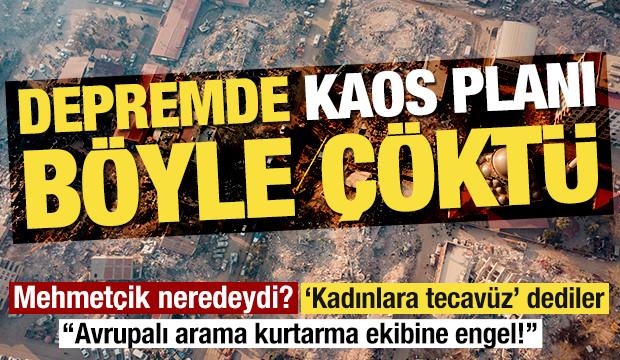 Depremde kaos planı b&ouml;yle &ccedil;&ouml;kt&uuml;