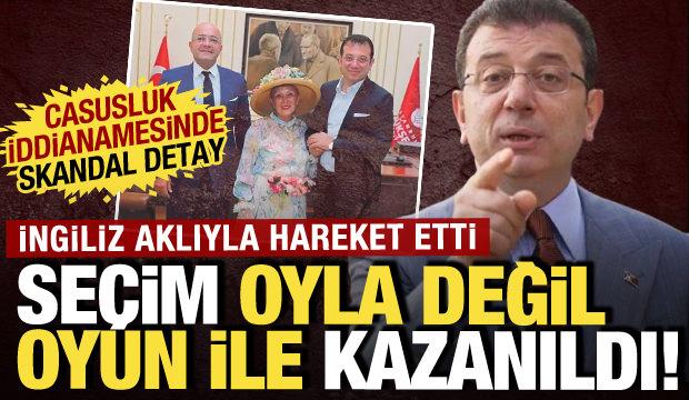 Ekrem &ldquo;oy&rdquo;unuzla değil &ldquo;İngiliz oyunu&rdquo; ile kazanmış!