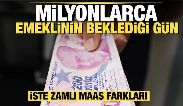 Emeklilerin fark &ouml;demeleri hesaplara yattı