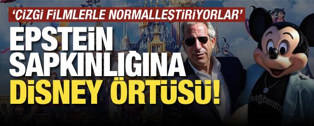 Epstein sapkınlığına Disney &ouml;rt&uuml;s&uuml;: &Ccedil;izgi filmlerle normalleştirmeye &ccedil;alıştılar