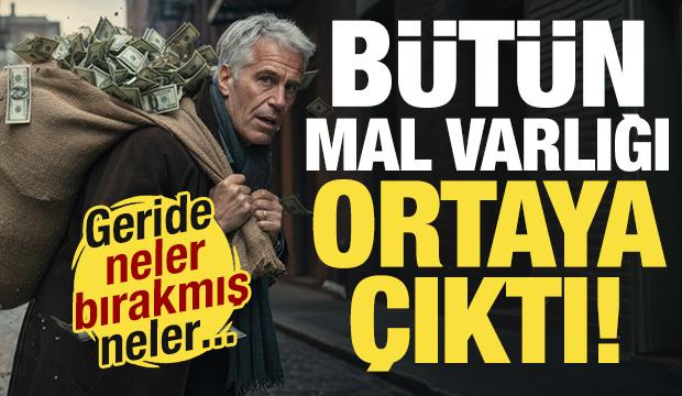 Epstein'in b&uuml;t&uuml;n mal varlığı ortaya &ccedil;ıktı! Geride neler bırakmış neler...