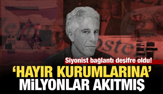 Epstein'in siyonist bağlantıları: İsrail ordusuna bağış yapmış!
