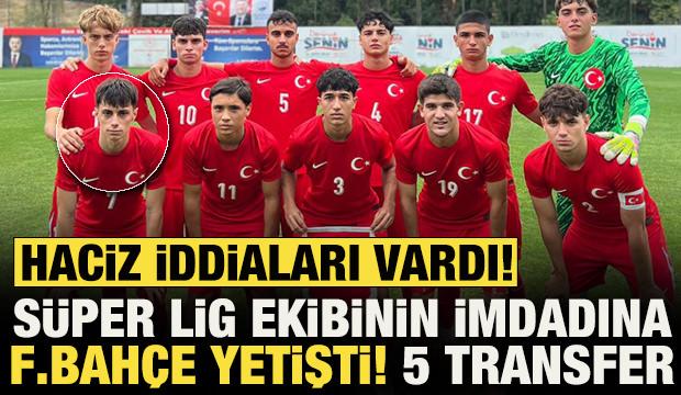 Haciz iddiaları vardı! S&uuml;per Lig ekibinin imdadına Fenerbah&ccedil;e yetişti! 5 transfer birden