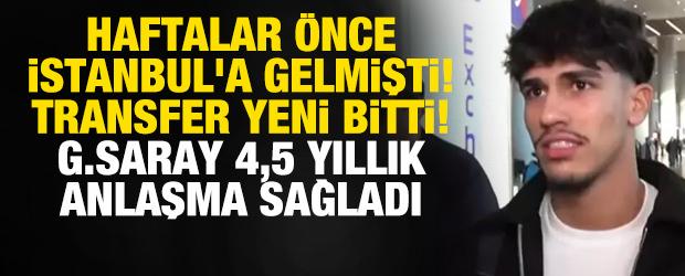 Haftalar &ouml;nce İstanbul'a gelmişti! Galatasaray, Can Armando G&uuml;ner transferini bitirdi
