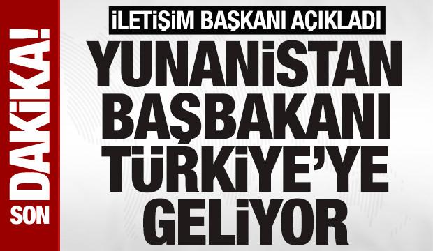 İletişim Başkanı Duran a&ccedil;ıkladı: Yunan Başbakanı Mi&ccedil;okatis 11 Şubat'ta T&uuml;rkiye'ye geliyor