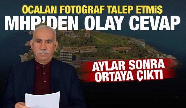 İmralı g&ouml;r&uuml;şmesinin perde arkası ortaya &ccedil;ıktı: &Ouml;calan fotoğraf istemiş! MHP'den olay cevap