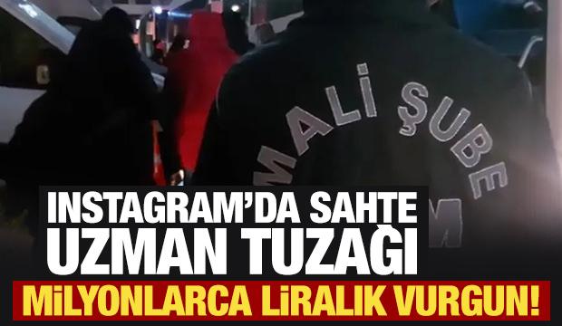 Instagram'da sahte uzman tuzağı! Milyonlarca liralık vurguna 65 g&ouml;zaltı kararı