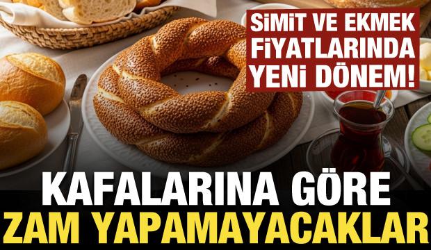 Kafasına g&ouml;re zam yapana fren: Ekmek ve simitte kartlar Bakanlığa ge&ccedil;ti