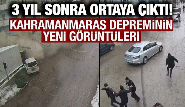 Kahramanmaraş depreminin yeni g&ouml;r&uuml;nt&uuml;leri ortaya &ccedil;ıktı: Felaketin boyutu kamerada!