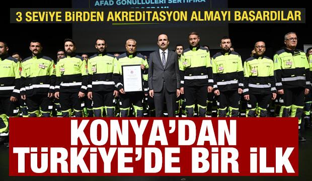 Konya B&uuml;y&uuml;kşehir'den afet y&ouml;netiminde T&uuml;rkiye'de bir ilk 