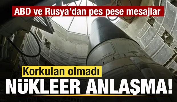 Korkulan olmadı! Tarihi n&uuml;kleer anlaşması! ABD ve Rusya'dan son dakika a&ccedil;ıklamları