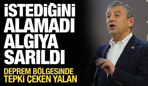 &Ouml;zg&uuml;r &Ouml;zel fabrika ayarlarına geri d&ouml;nd&uuml;! Hatay'la ilgili tepki &ccedil;eken kira yalanı