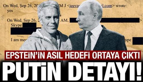 Pedofili sapık Epstein'in asıl hedefi ortaya &ccedil;ıktı: Putin detayı yayınlandı!