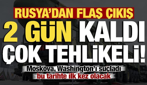 Rusya'dan flaş a&ccedil;ıklama! 2 g&uuml;n kaldı, d&uuml;nyada ilk olacak, &ccedil;ok tehlikeli...