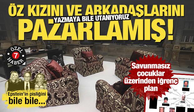 Savunmasız &ccedil;ocuklar &uuml;zerinden iğren&ccedil; plan! &Ouml;z kızının arkadaşlarını Epstein'e pazarlamış