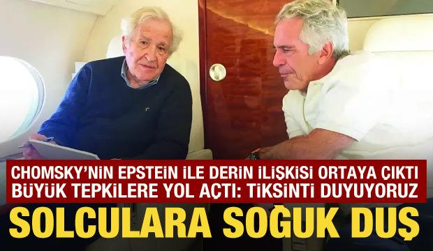 Solculara Chomsky şoku: Epstein ile derin ilişkisi ortaya &ccedil;ıktı