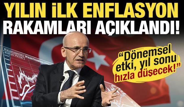 Son Dakika: 2026'nın ilk enflasyon rakamları a&ccedil;ıklandı!