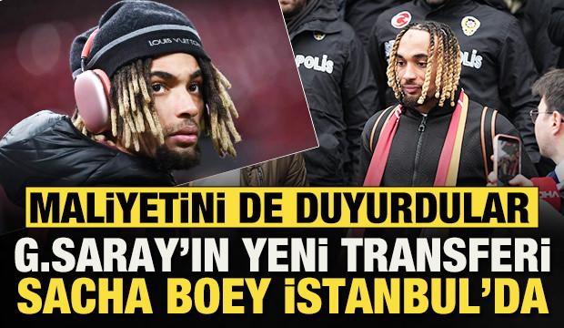 Galatasaray'ın yeni transferi Sacha Boey İstanbul'da! 