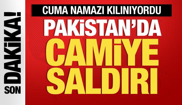 Son dakika: Pakistan'da cuma namazında bir camide patlama