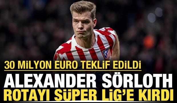 S&ouml;rloth rotayı S&uuml;per Lig'e kırdı: 30 milyon euroluk teklif var