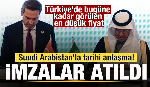 Suudi Arabistan'la tarihi anlaşma! T&uuml;rkiye'de bug&uuml;ne kadar g&ouml;r&uuml;len en d&uuml;ş&uuml;k fiyat