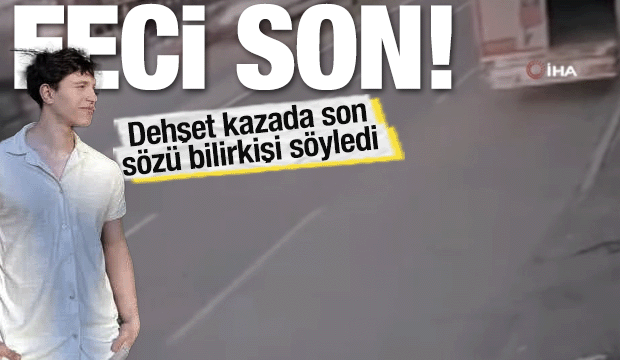 19 yaşındaki Onur&rsquo;un &ouml;l&uuml;m&uuml;yle sonu&ccedil;lanan dehşet kazada tır şof&ouml;r&uuml; i&ccedil;in 6 yıl hapis istemi