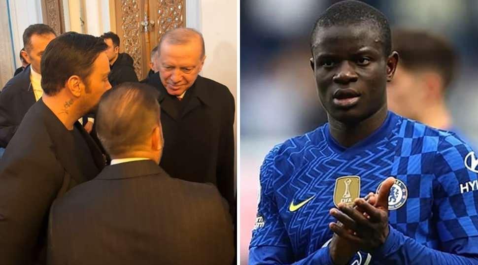 Sinan Ak&ccedil;ıl Başkan Erdoğan ile bir araya geldi: Kante teşekk&uuml;r&uuml; sosyal medyaya damga vurdu