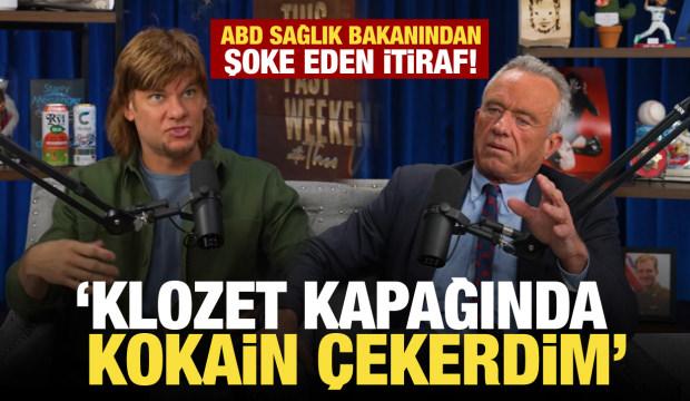 ABD Sağlık Bakanı itiraf etti: Kokain kullanıyordum