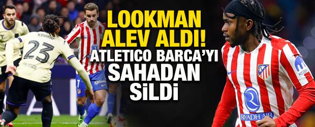 Ademola Lookman alev aldı! Atletico Madrid, Barcelona'yı sahadan sildi