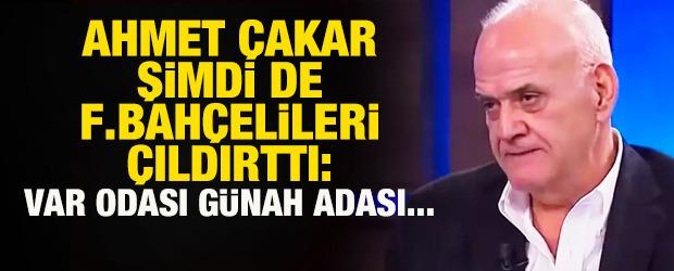 Ahmet &Ccedil;akar şimdi de Fenerbah&ccedil;elileri &ccedil;ıldırttı: VAR odası g&uuml;nah adası...