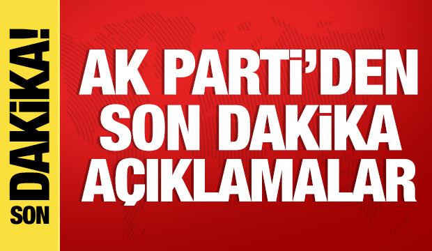 AK Parti S&ouml;zc&uuml;s&uuml; &Ccedil;elik'ten &ouml;nemli a&ccedil;ıklamalar