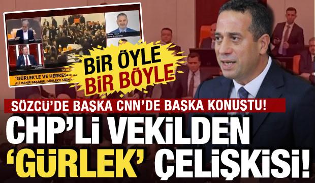 Ali Mahir Başarır'dan G&uuml;rlek ile 'tokalaşma' iddialarına yanıt: Her kanalda farklı konuştu