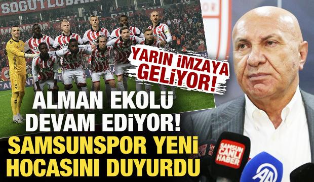 Alman ekol&uuml; devam ediyor! Samsunspor, Thorsten Fink'le anlaştı: Yarın imzaya geliyor