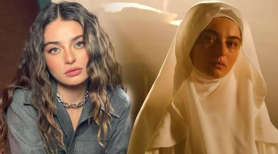 Ay&ccedil;a Ayşin Turan yeni rol&uuml; i&ccedil;in tesett&uuml;re girdi! Hayranları &ouml;vg&uuml;ler yağdırdı