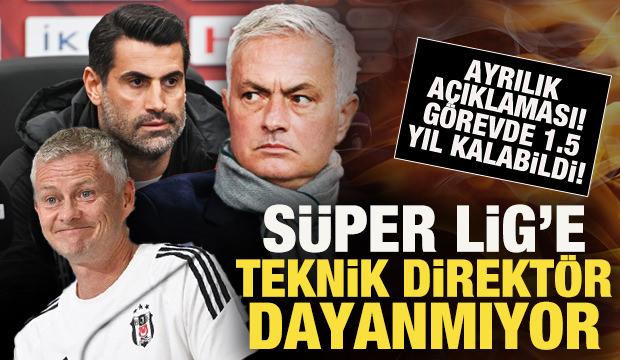 Ayrılık a&ccedil;ıklaması geldi! 1.5 yıl g&ouml;revde kalabildi: S&uuml;per Lig'de teknik direkt&ouml;r kabusu