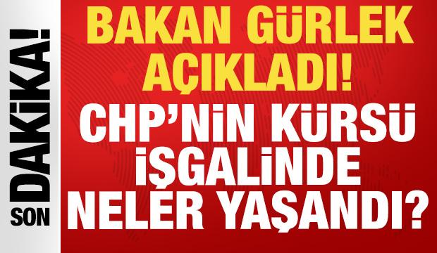 Bakan Akın G&uuml;rlek'ten canlı yayında &ouml;nemli a&ccedil;ıklamalar: CHP'nin k&uuml;rs&uuml; işgali...