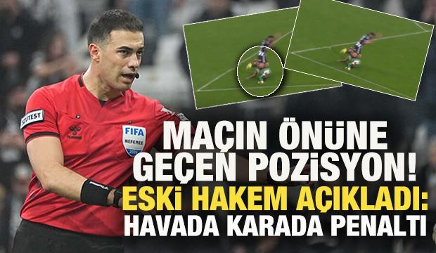Beşiktaş-Alanyaspor ma&ccedil;ına damga vuran pozisyon! Penaltı verilmedi